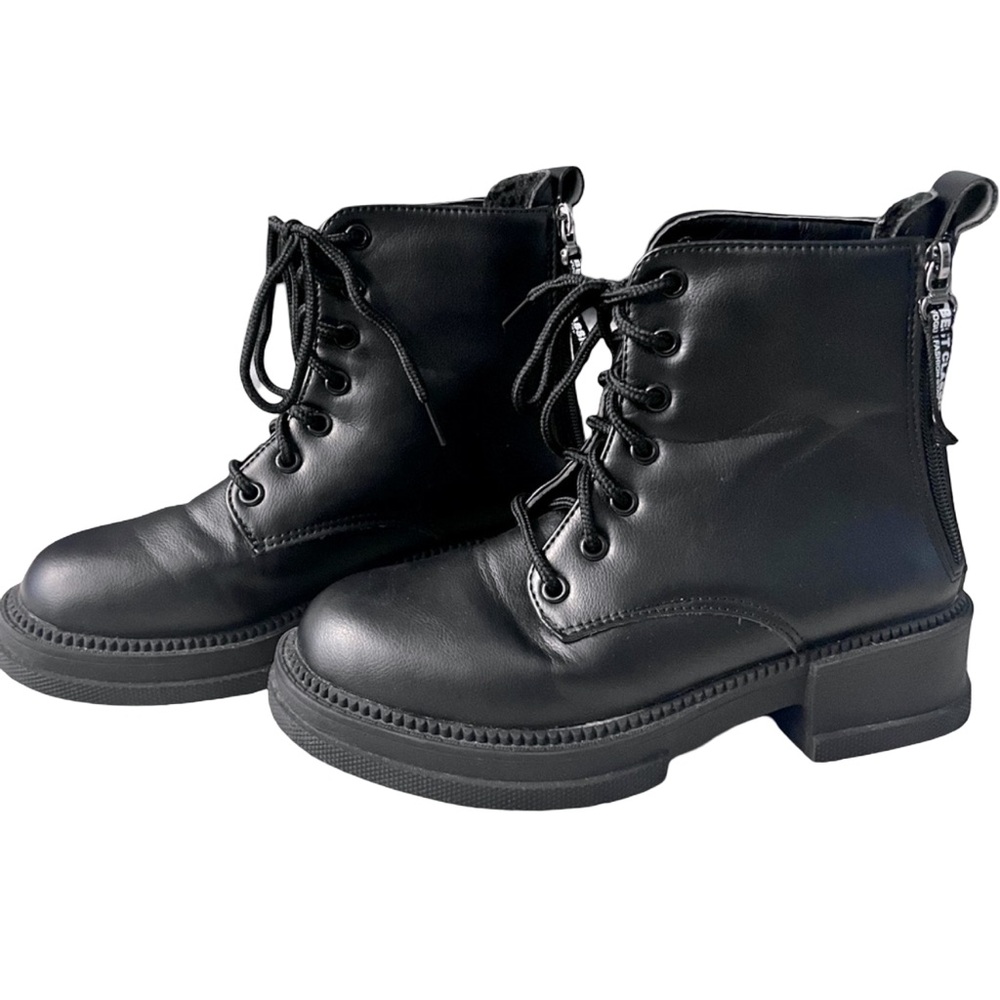 🔥HOST PICK🔥 Lace-up Front Combat Boots